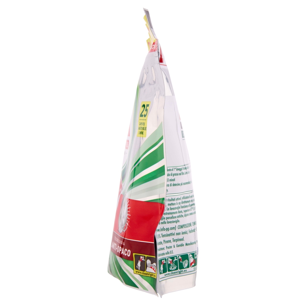 Fairy Pastiglie Lavastoviglie Platinum All in One, Detersivo Piatti Limone, 25 Capsule 388 g